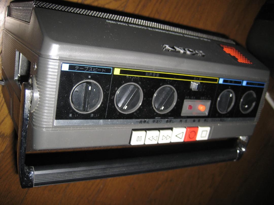 中古美品　SONY　カセットレコーダー　TCM-1390