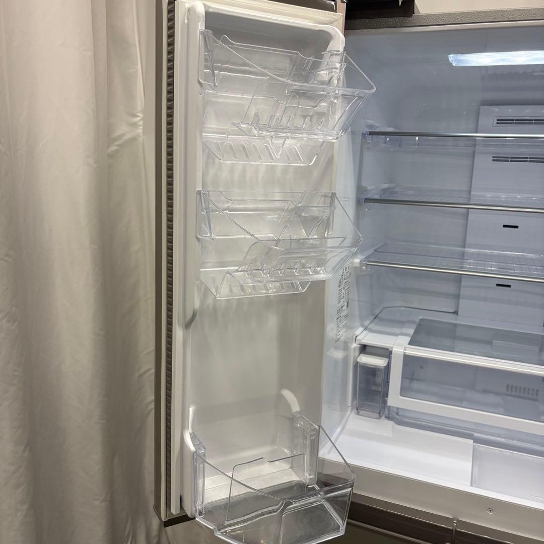 116　設置無料　冷蔵庫　SHARP　500-600ℓ　大型　安い　フレンチドア