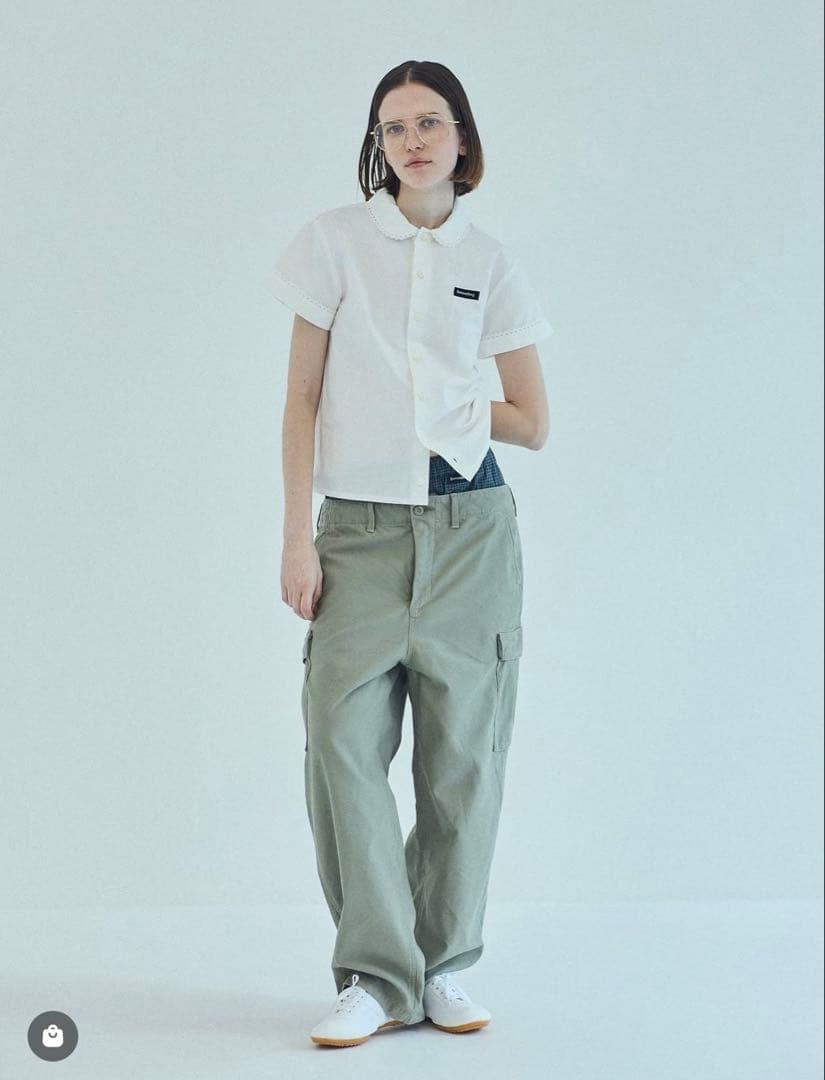 SEA カーゴパンツ カーキ