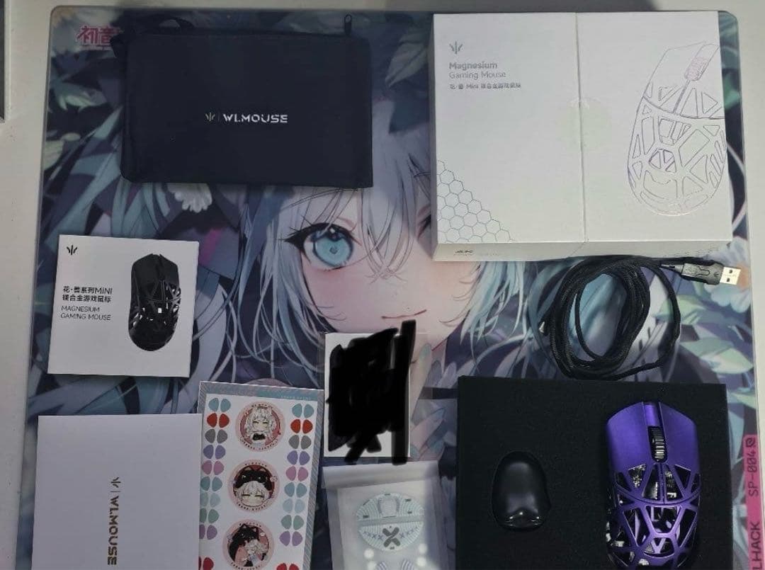 マウス・トラックボール WLMOUSE BeastX mini 4k purple