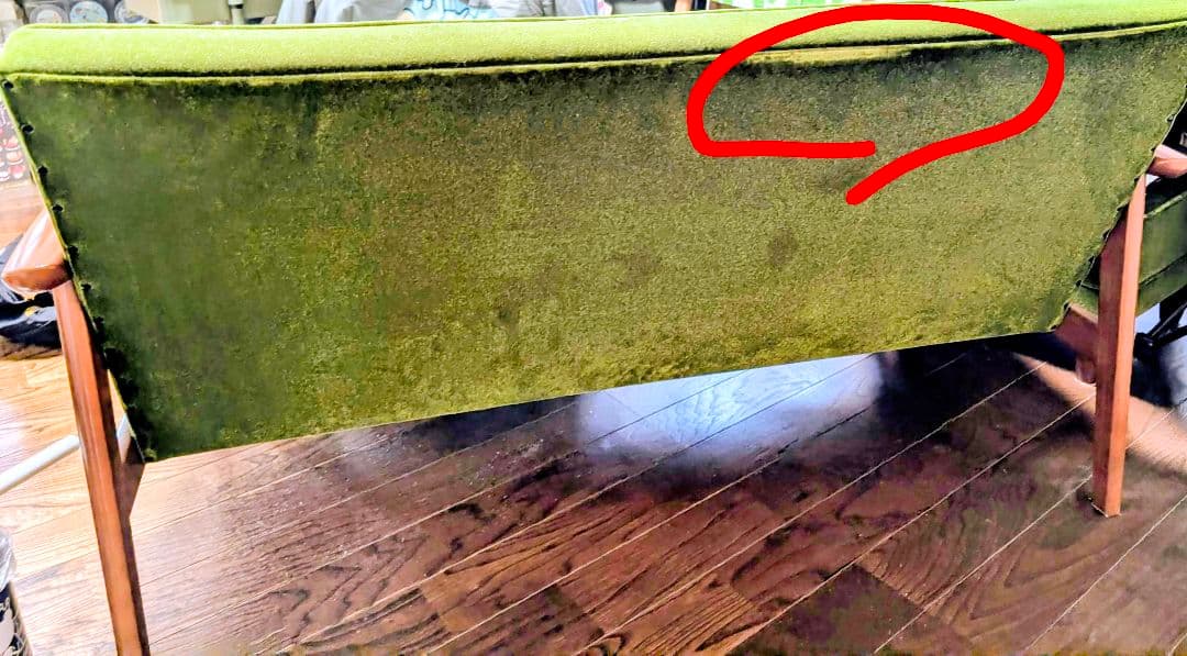 カリモク60 Kチェア2シーター モケットグリーン