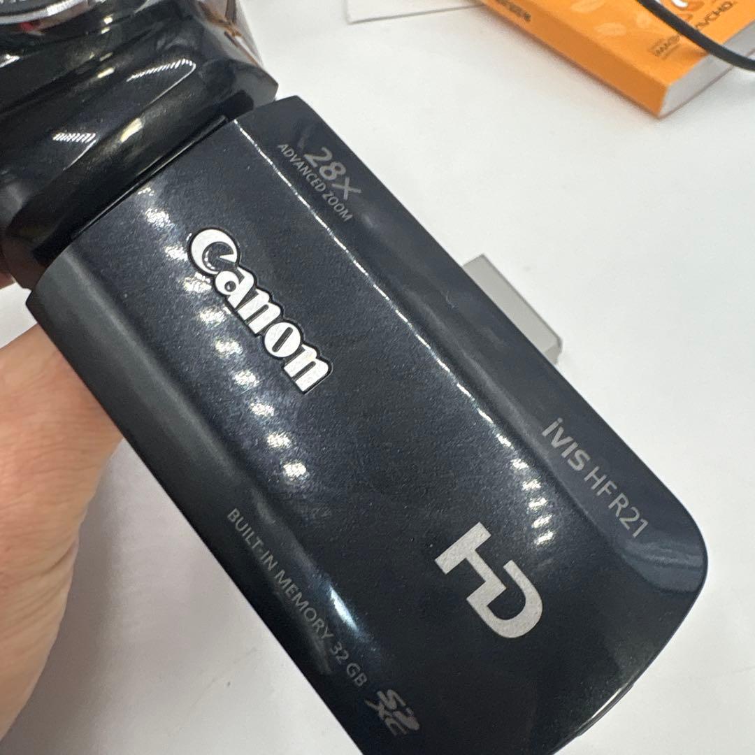 美品　Canon iVIS HF R21 ビデオカメラ 動作確認済