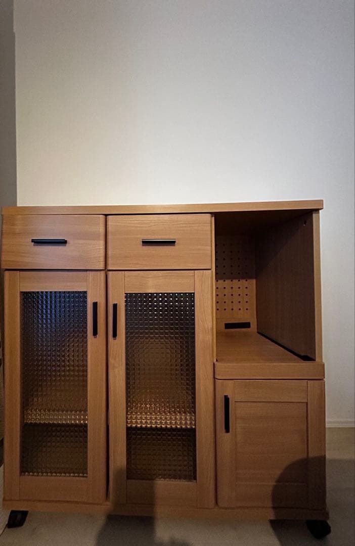 さらにお値下げ！木製キッチン収納キャビネット