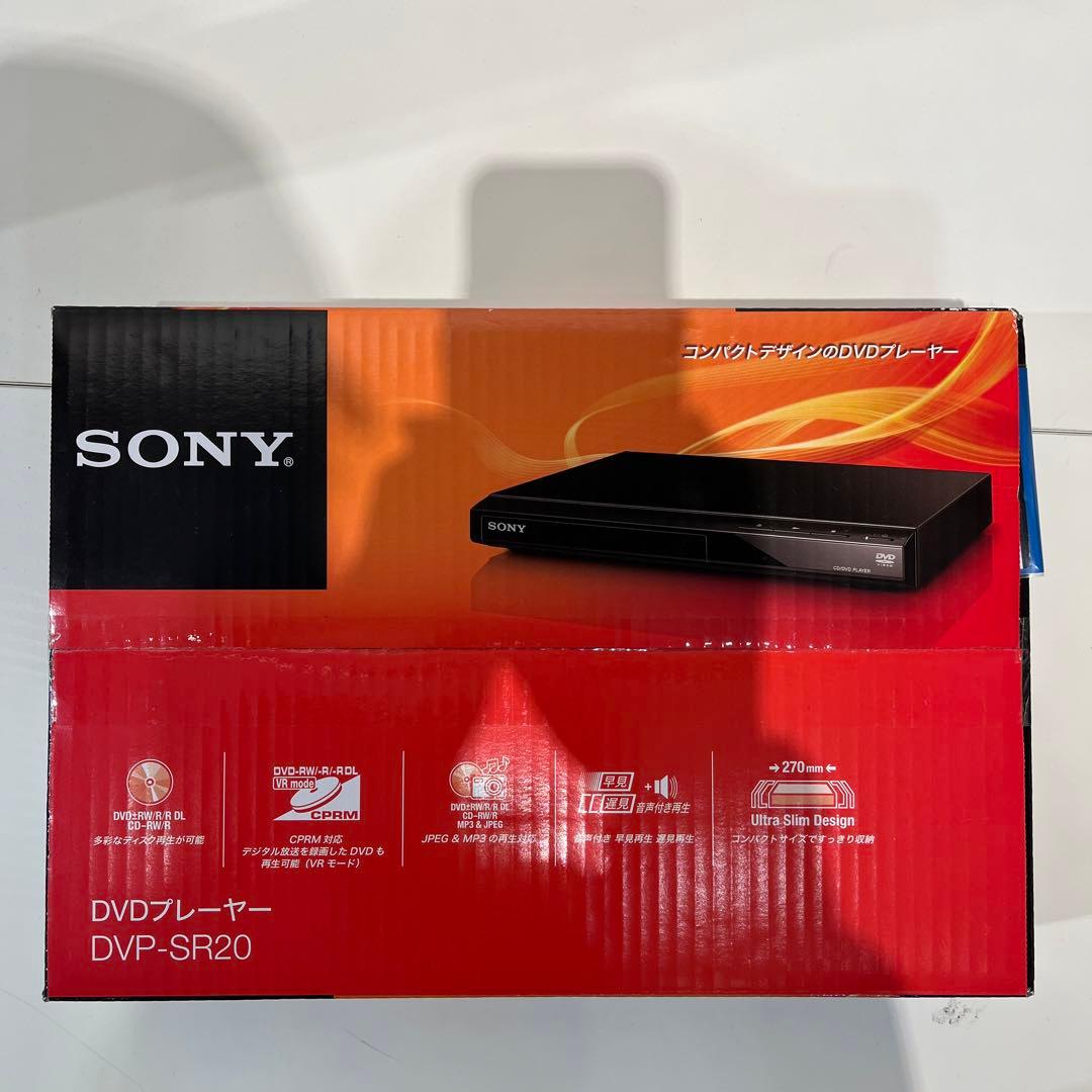 SONY DVDプレーヤー　新品未使用　DVP-SR20