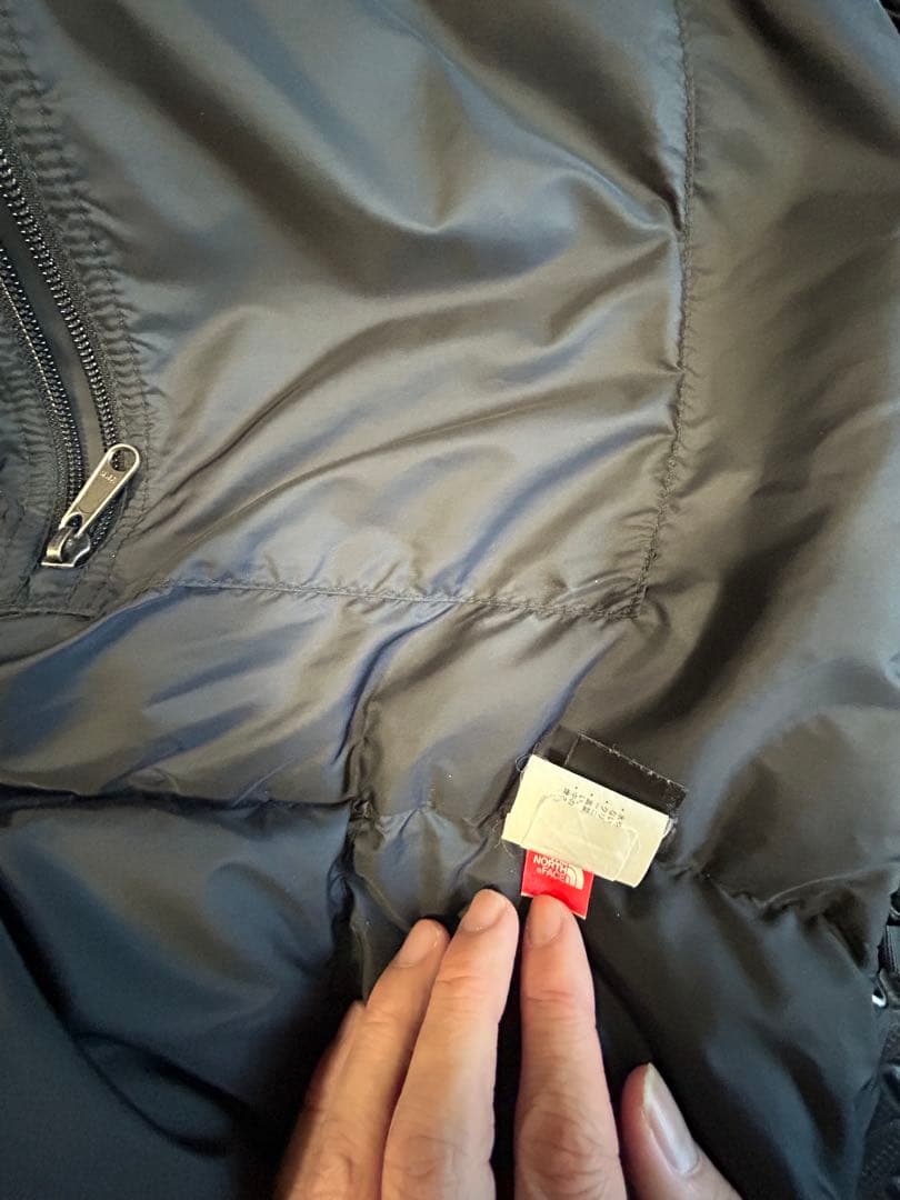 THE NORTH FACE ブラック　ダウンベスト Mサイズ　ノースフェイス