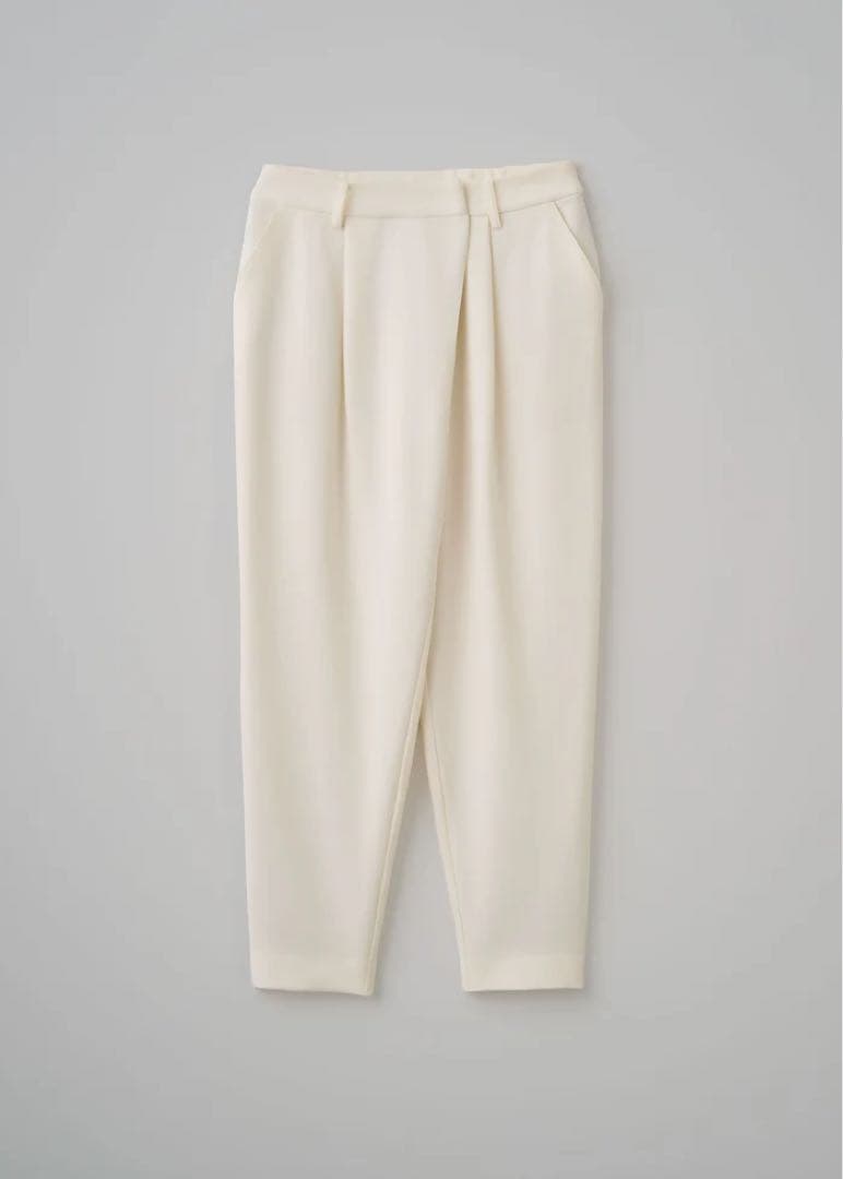 SOÉJU タックパンツ XS ホワイト　定番