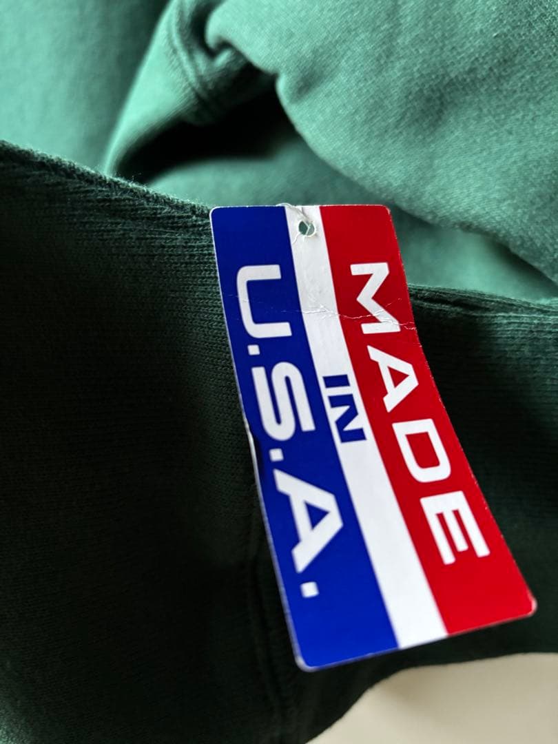 【未使用】CAMBERスウェット グリーン Mサイズ