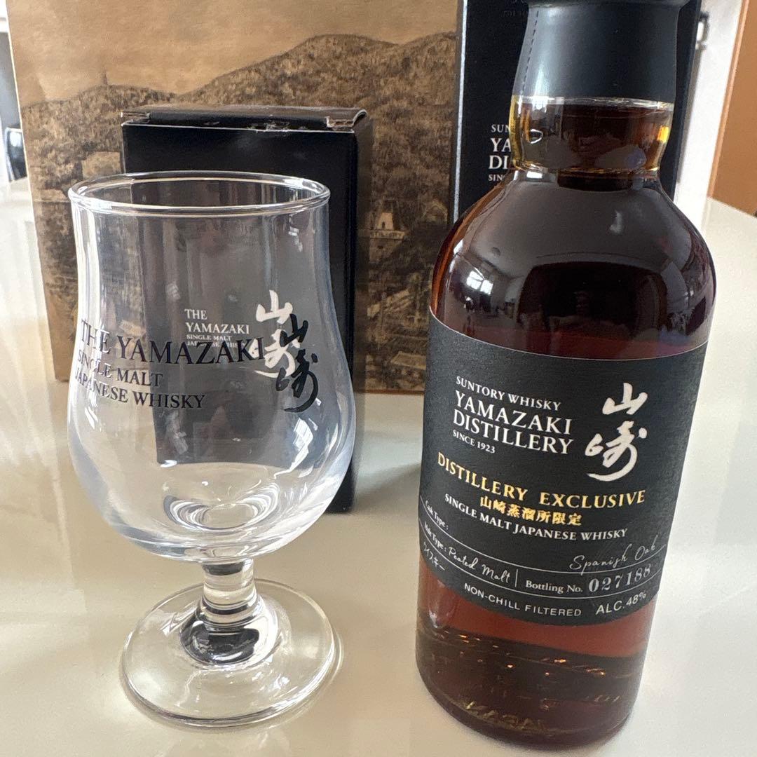 DISTILLERY EXCLUSIVE48%180ml &テイスティンググラス