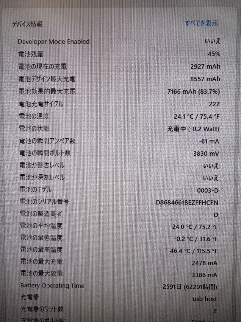 美品 Apple iPad 第6世代 32GB 83.7% Wi-Fi シルバー