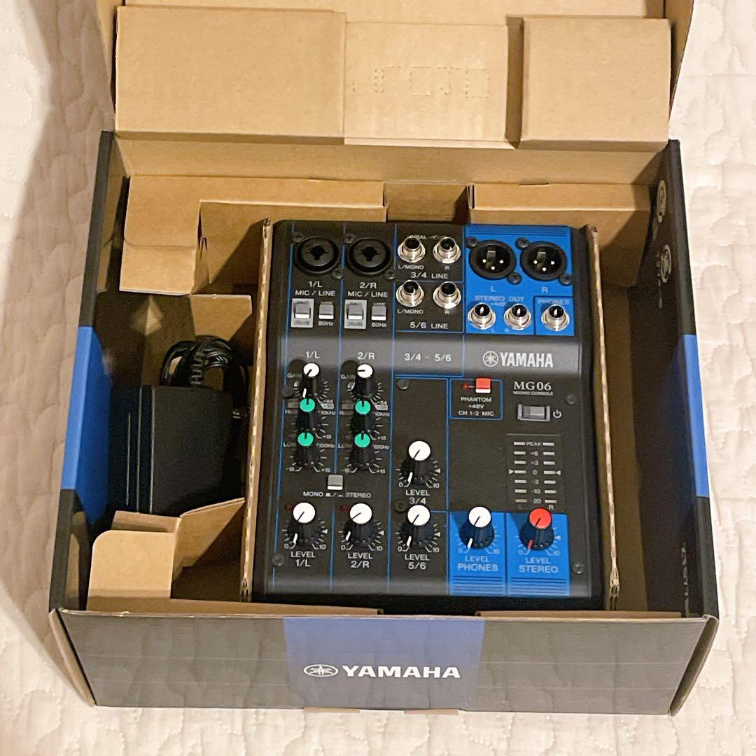 【未使用】ミキシングコンソール YAMAHA MG06
