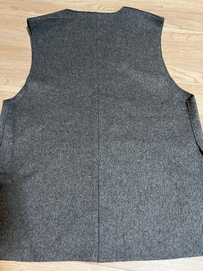 Plage WOベスト　ウールオーバーベスト