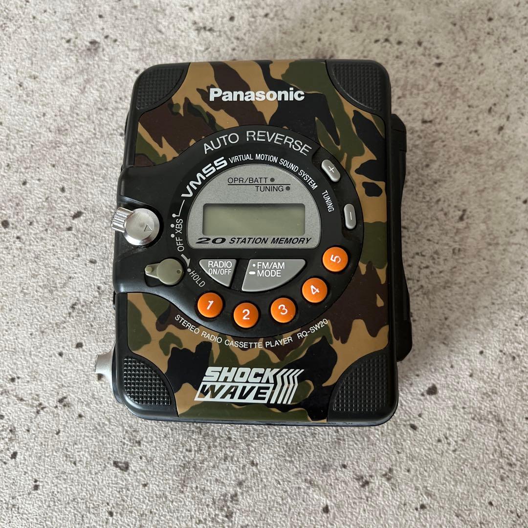 Panasonic Shock Wave カセットプレーヤー