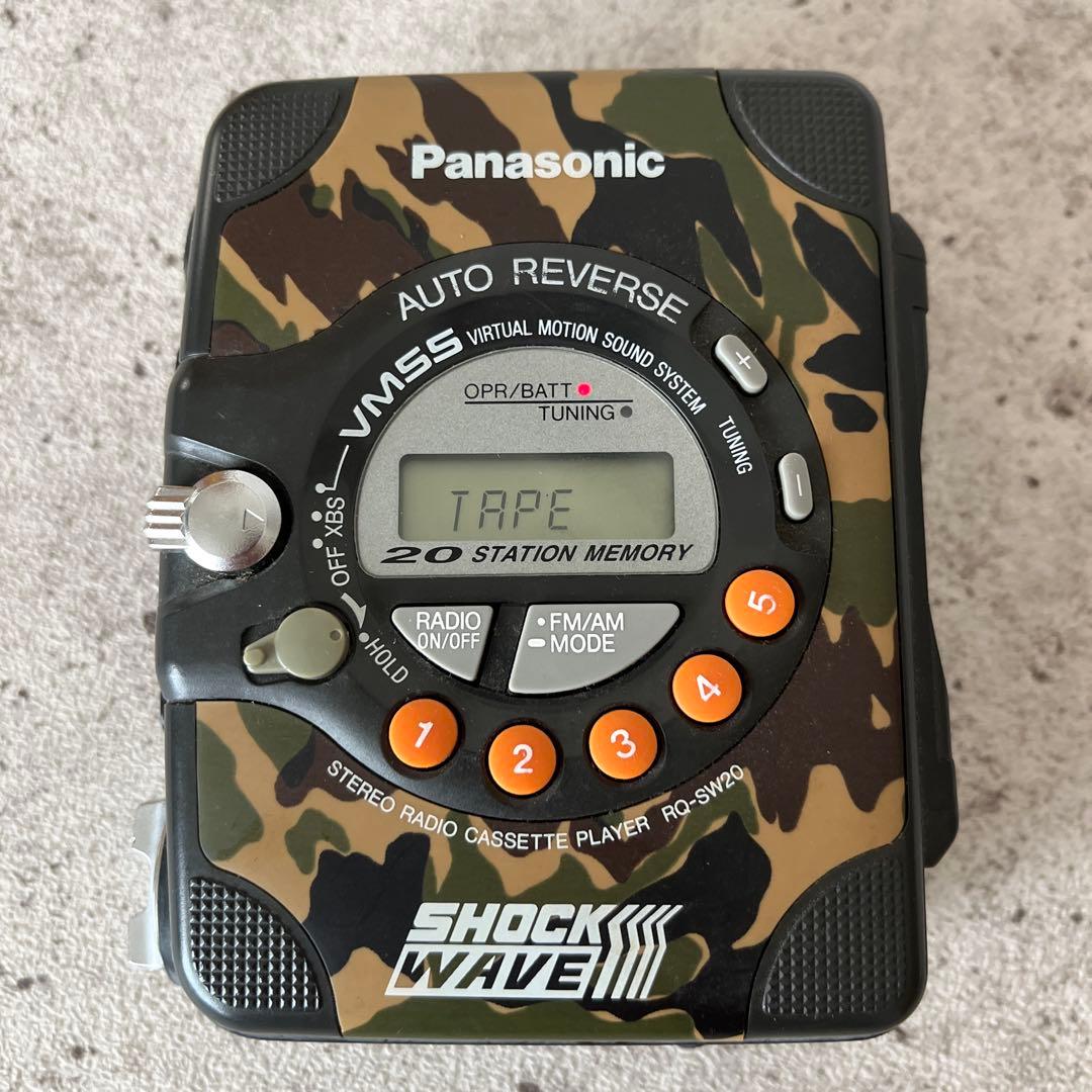 Panasonic Shock Wave カセットプレーヤー