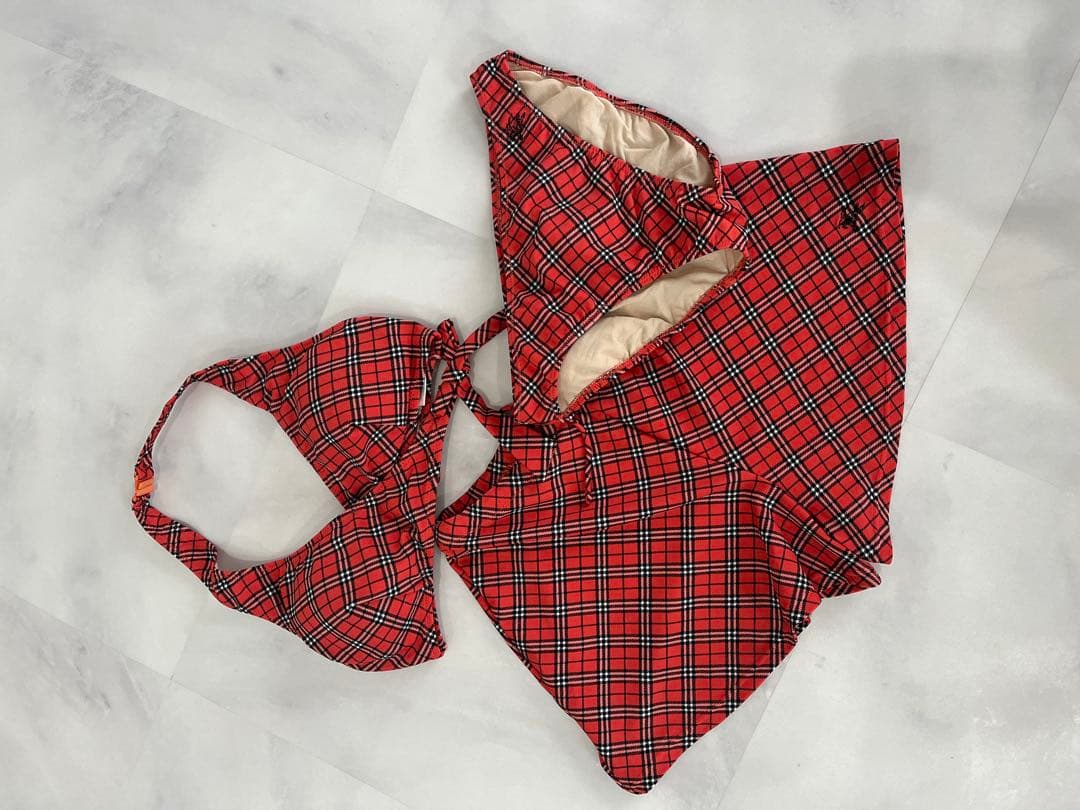 バーバリー　チェック柄 ビキニ3点セット