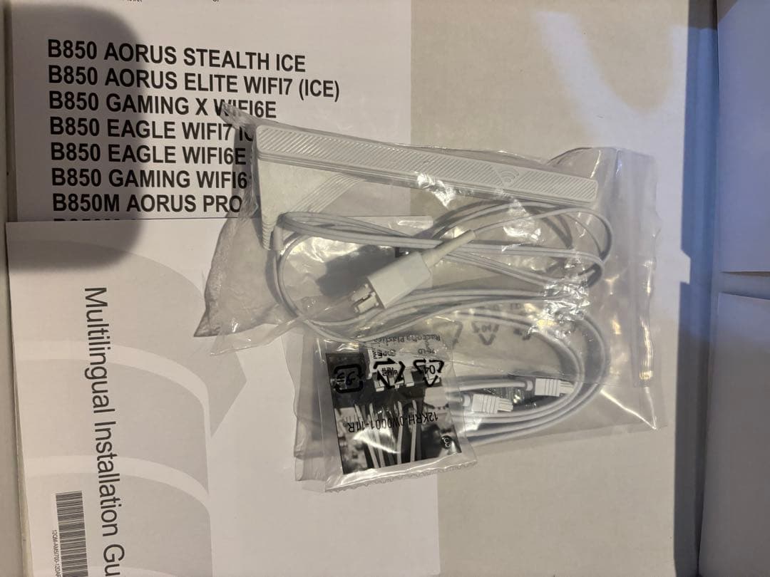 【ジャンク品】B850M AORUS ELITE WIFI6 ICE