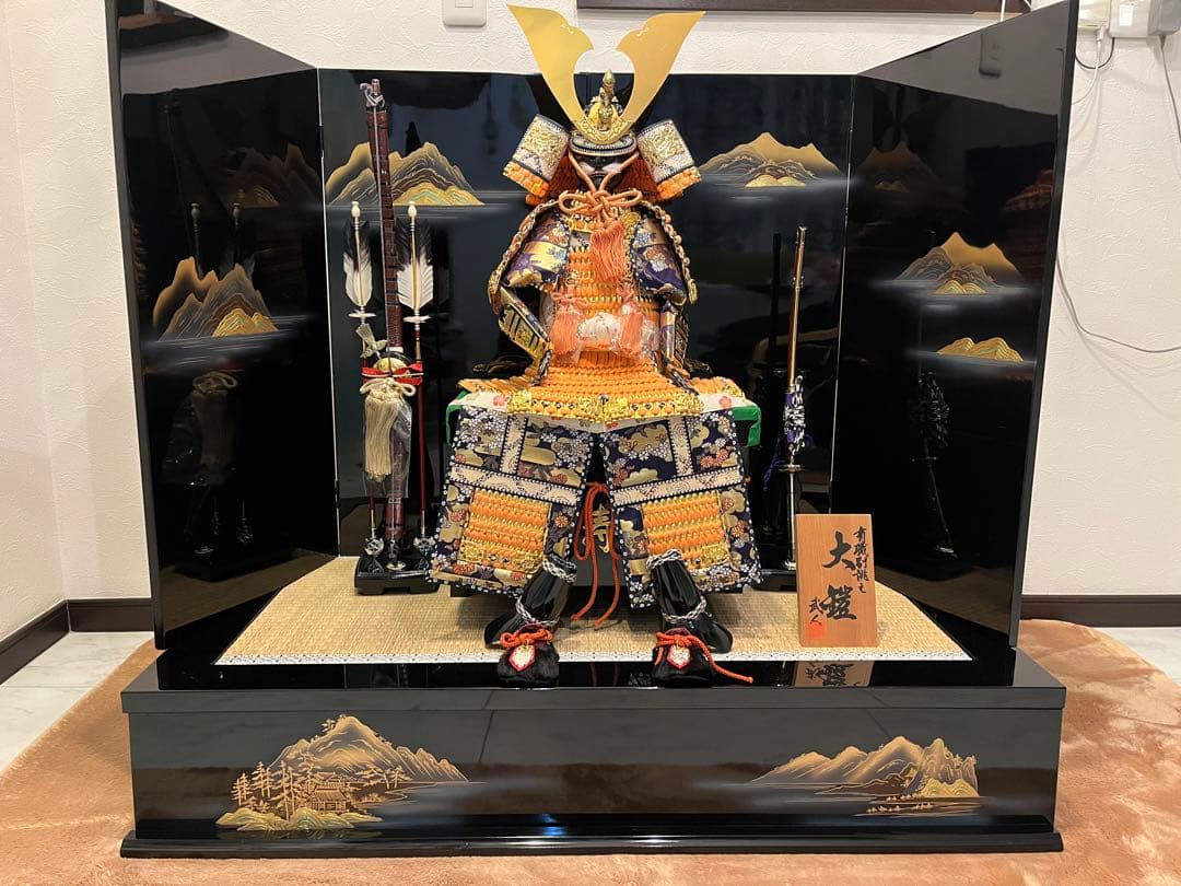 五月人形　兜【送料込みでお値下げしました】