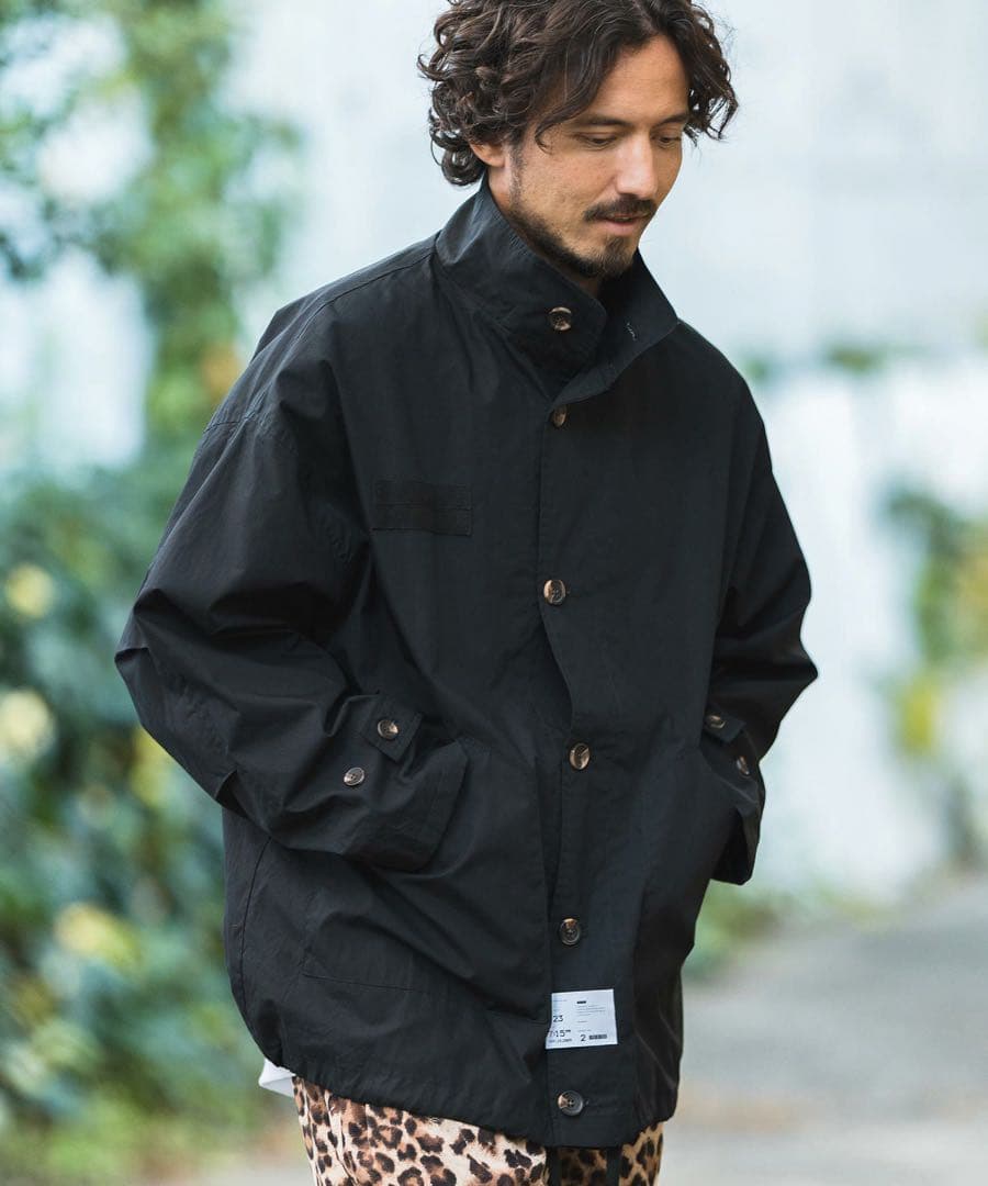 CAMBIO カンビオ　オーバーサイズ　ミリタリー　スプリング　ジャケット