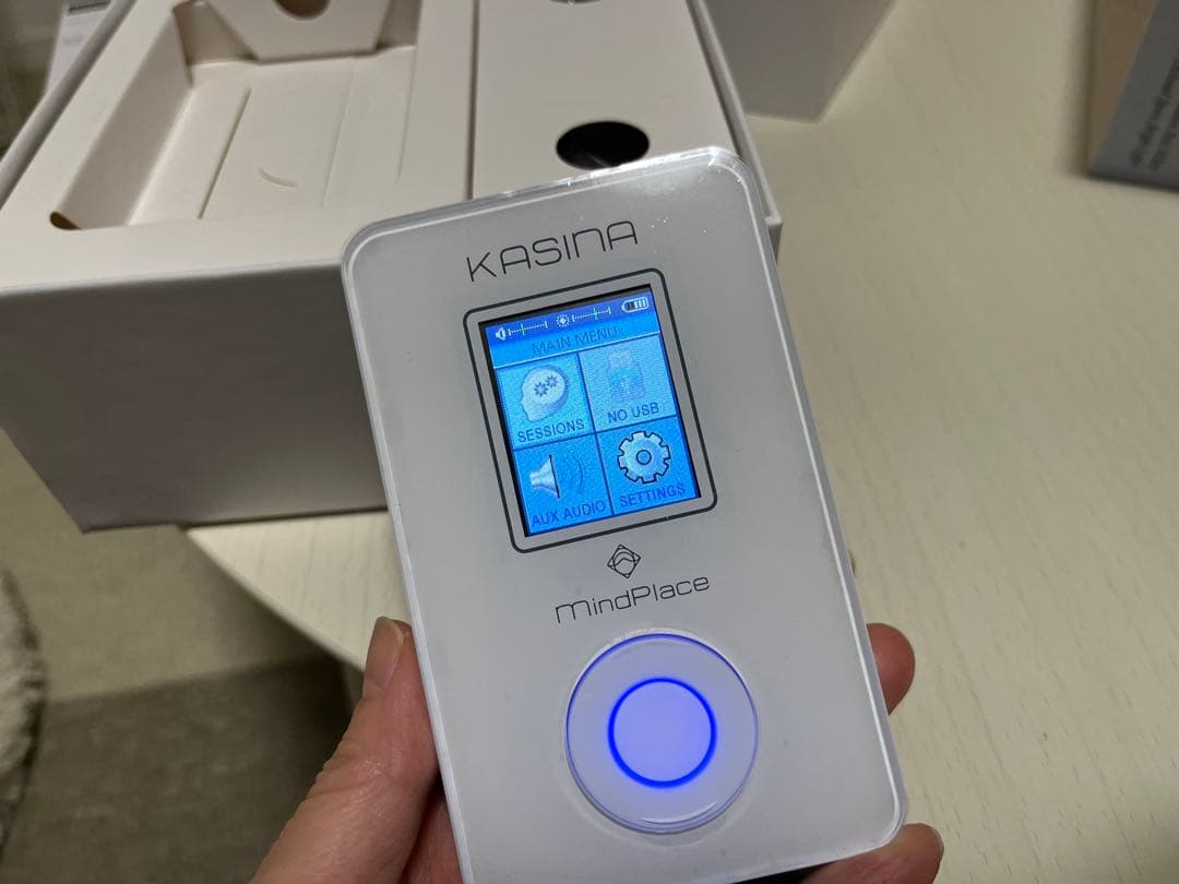 Kasina ブレインマシン 八幡書店 2025年8月購入 瞑想 ヘミシンク