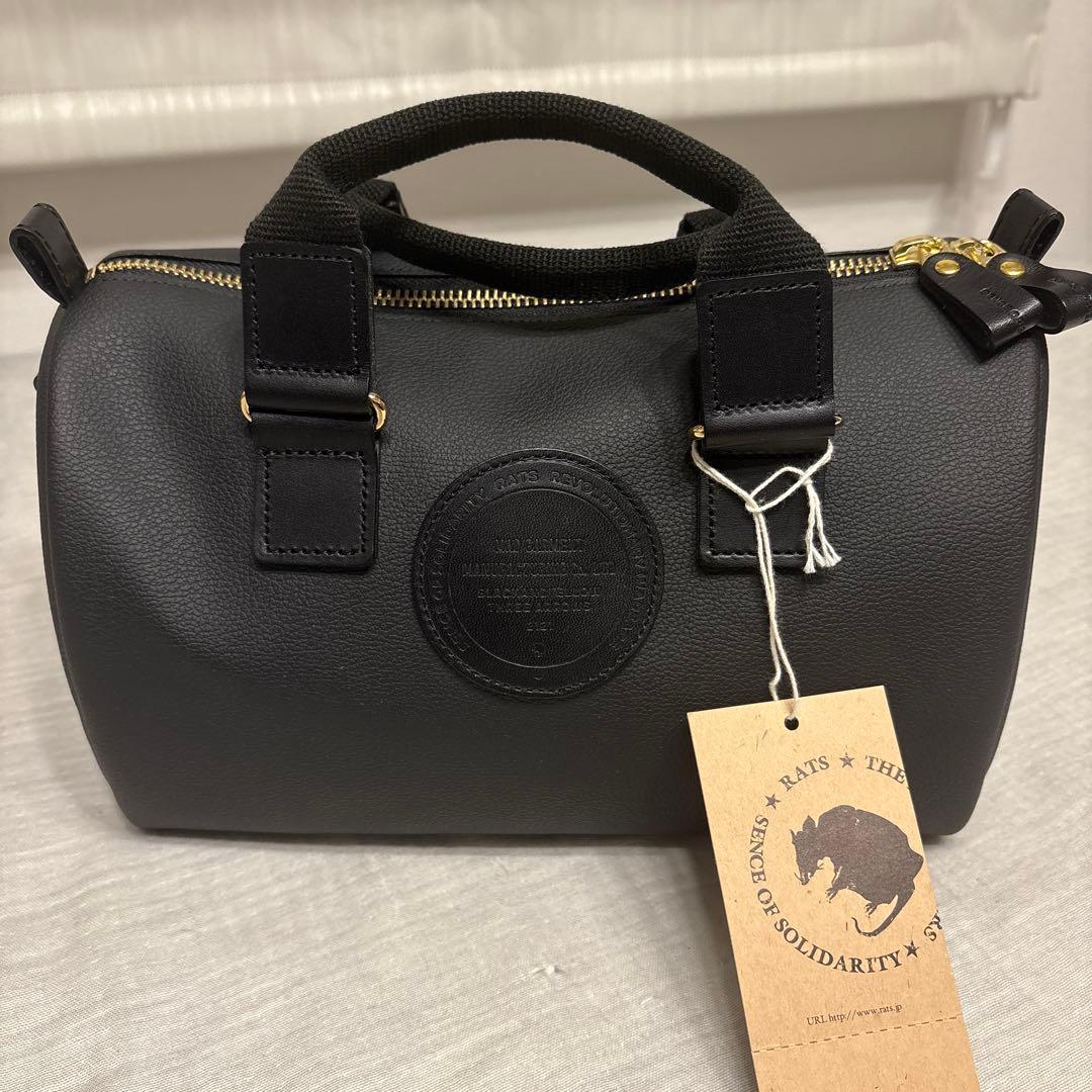 バッグ RATS SYNTHETIC LEATHER MINI BOSTON BAG