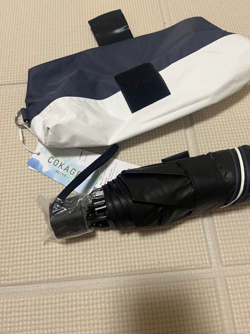 COKAGE+ ACTIVE 自動開閉 55cm 切り継ぎ　ミッドナイトブルー