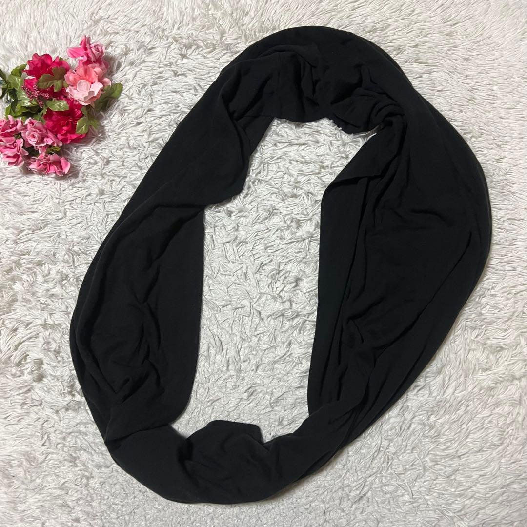 【希少】Yohji Ｙamamoto ヨウジヤマモト　スヌード　ブラック　黒