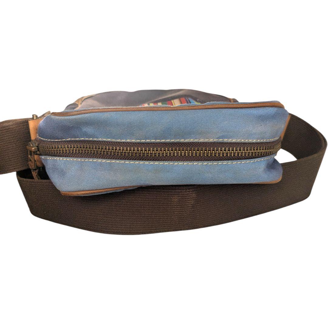 美品　希少　ポールスミス　ミニクーパー　マルチストライプ　ショルダーバッグ