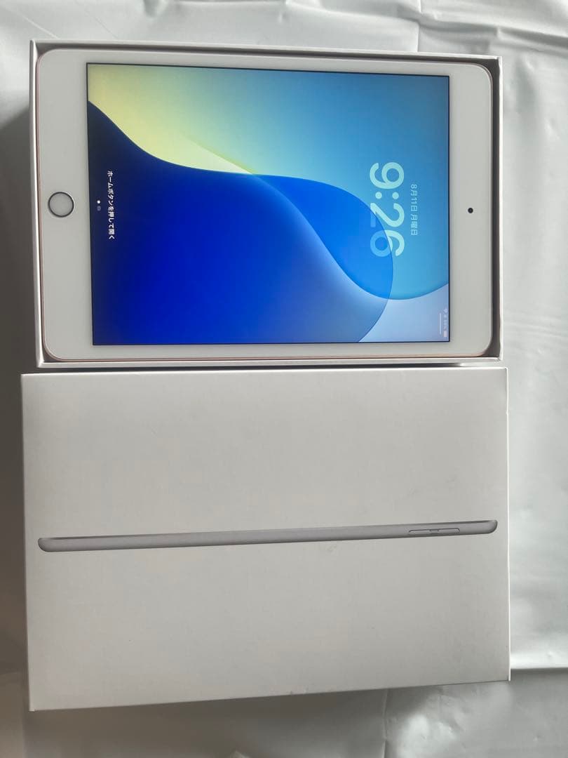 IPad mini5 Wi-Fi+Cellular 64GBゴールドSimフリ-
