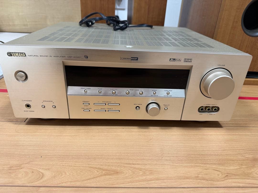 【引き取り限定】YAMAHA DSP-AX457 ONKYO スピーカーセット