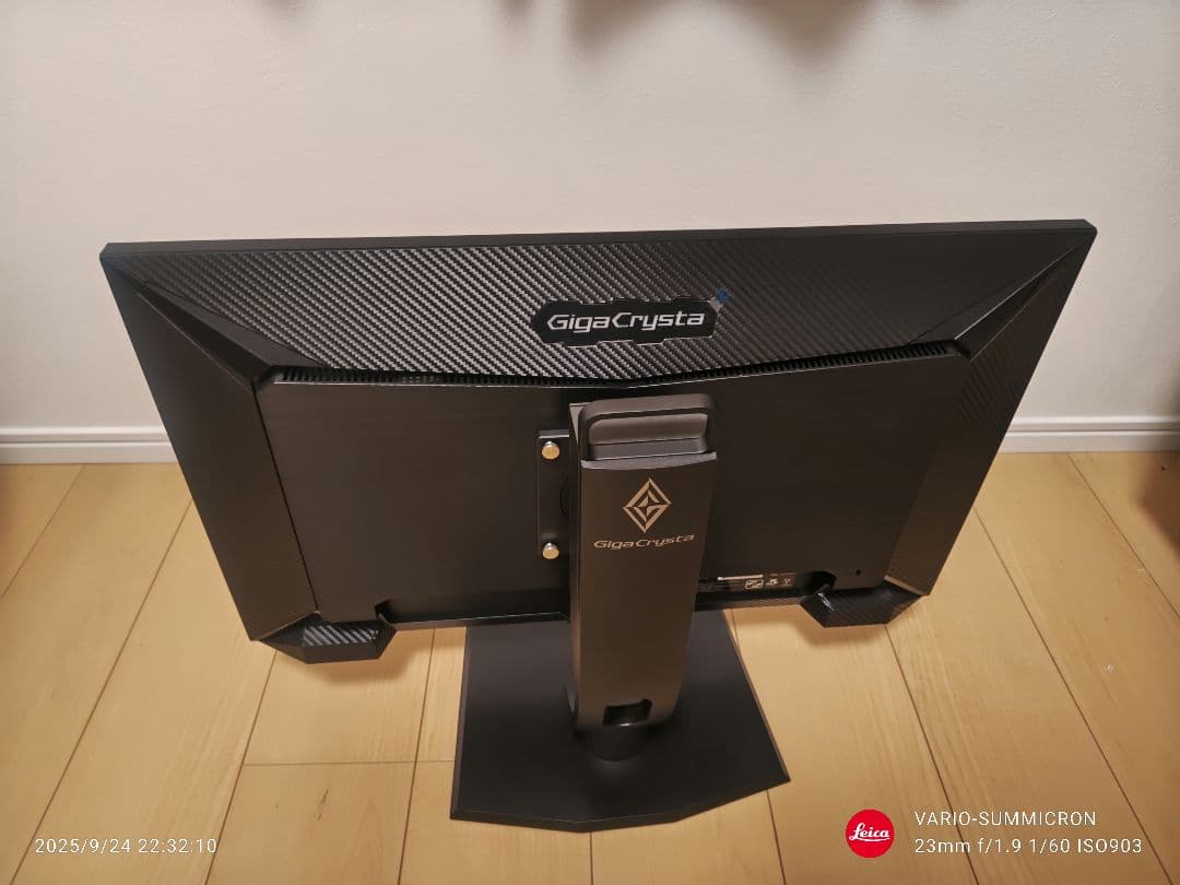 ディスプレイ・モニター本体 GigaCrysta EX-GCU271HXAB 4K 160Hz HDR