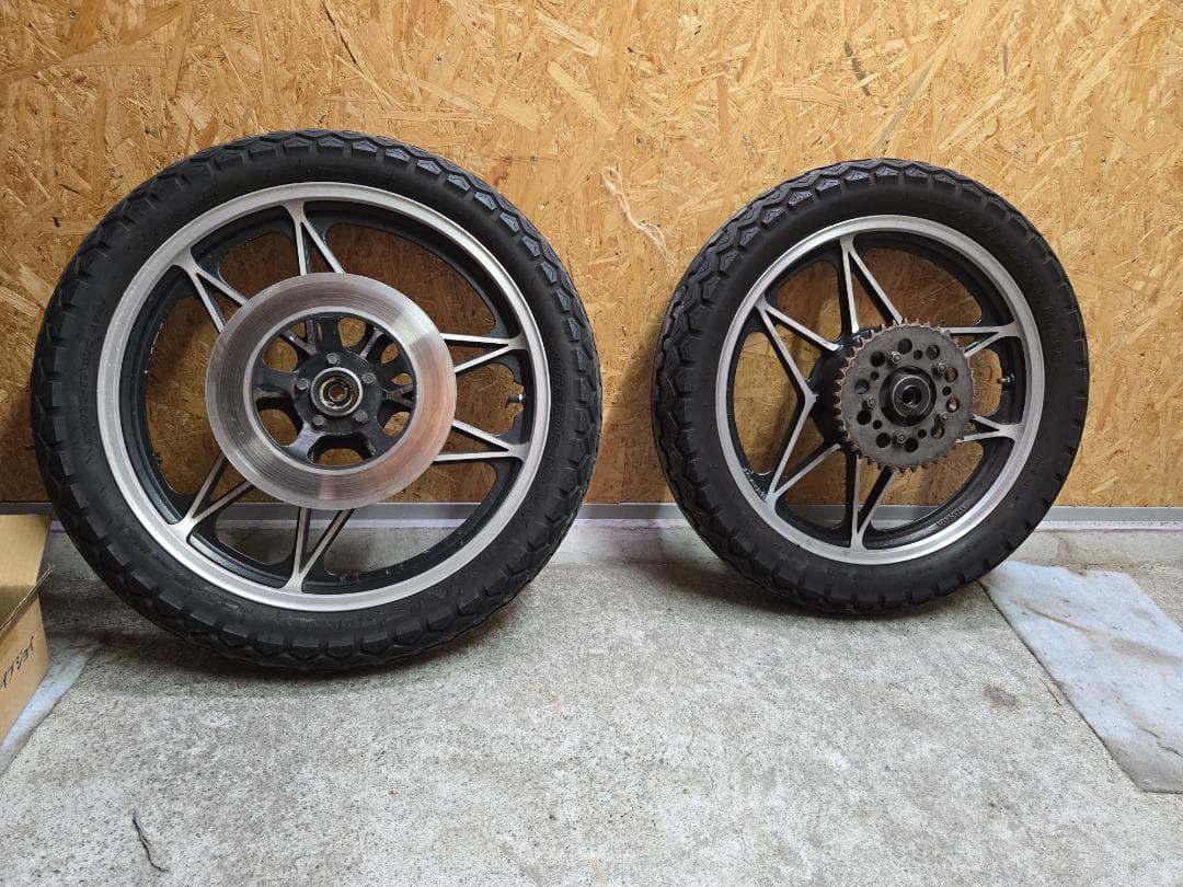 CB250T CB400T シックススターホイールセット