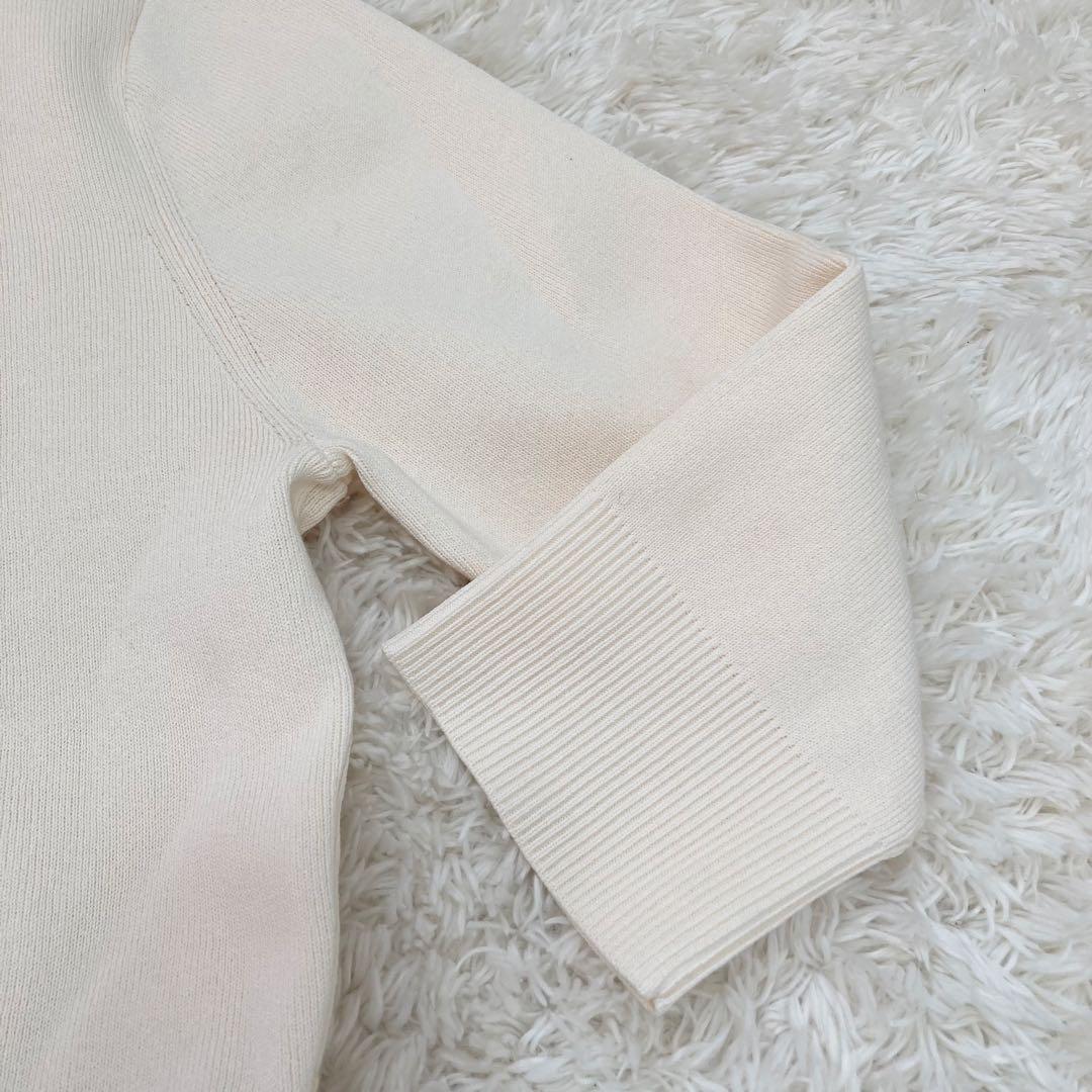 極美品✨ESTNATION ウエストリボンコンビニットワンピース