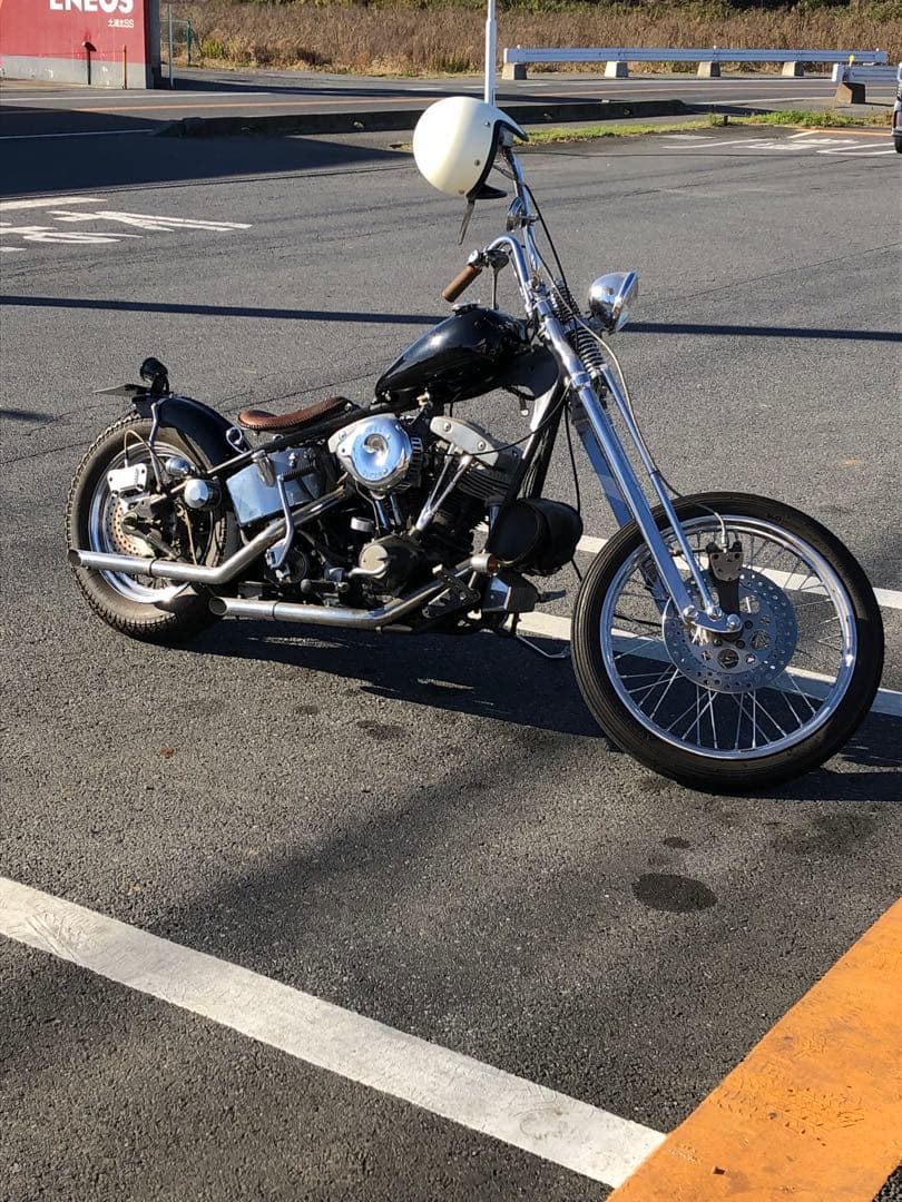 シベリアさま専用　マスタングタンク　ハーレー　チョッパー　パン　ショベル