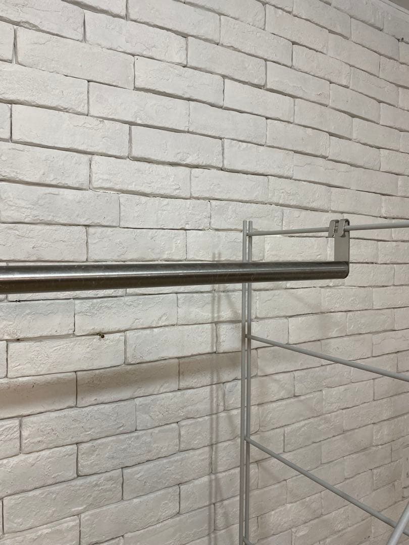 【東京都内23区配送無料】無印良品　ステンレスユニットシェルフ　ワードローブ