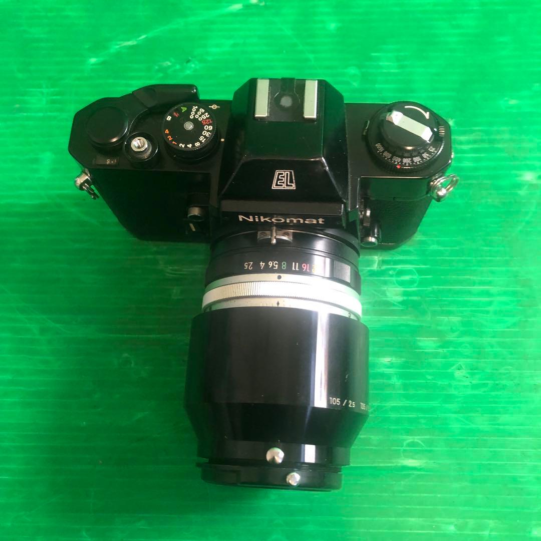 Nikomat EL 一眼レフカメラ レンズフード セット 動作未確認 現状品