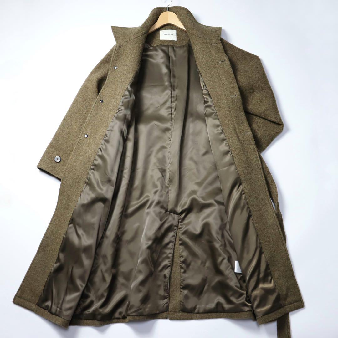 tageechita タジチタ　オーバーサイズウールラグランコート　ロングコート