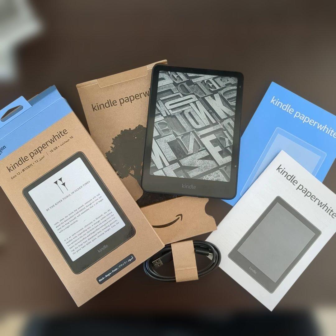 【開封のみ・備品完備】kindle paperwhite（12世代）