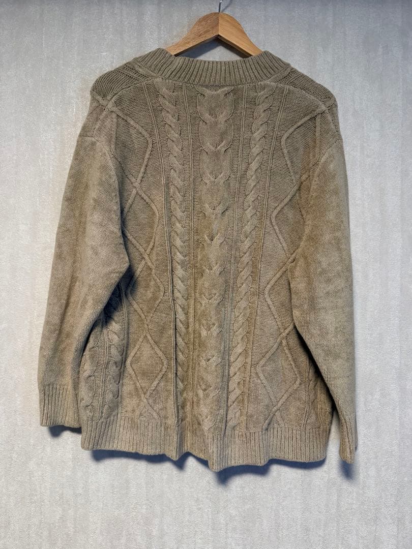 ⭐︎さおりさん⭐︎ABYTS / ベージュ ケーブルニット カーディガン