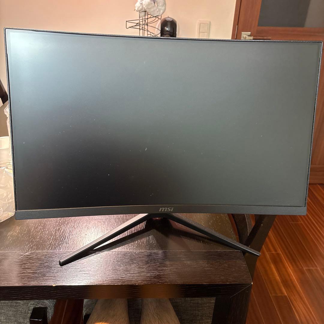 MSI G242C モニター 本体(元箱・付属品付き)