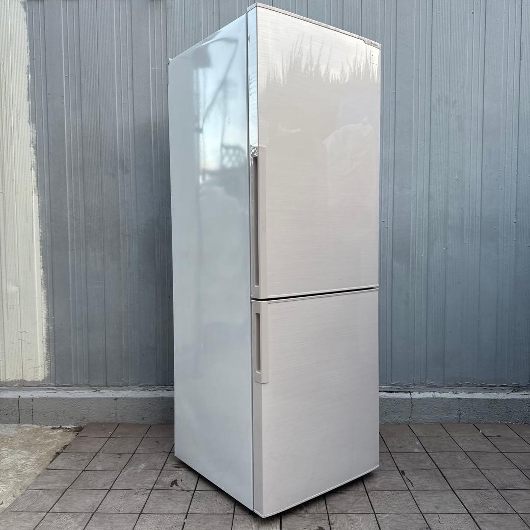 送料込 SHARP プラズマクラスター冷蔵庫 271L ロゼベージュ　ピンク系