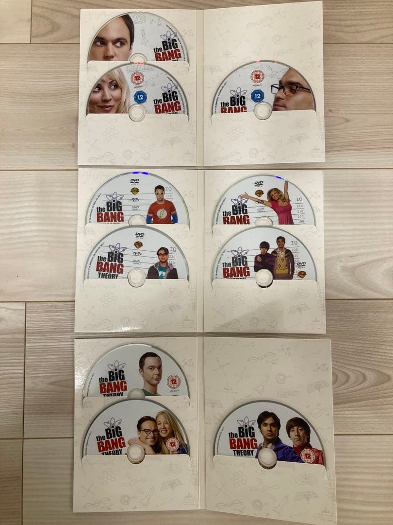ビッグバンセオリー コンプリートDVDセット 英語版