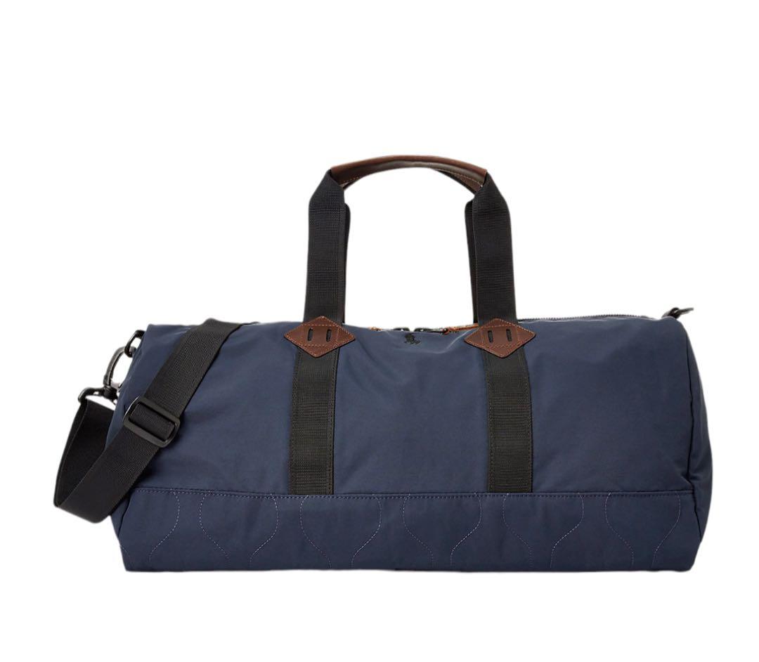 ラルフローレン ナイロン　ボストンバッグ　ネイビー