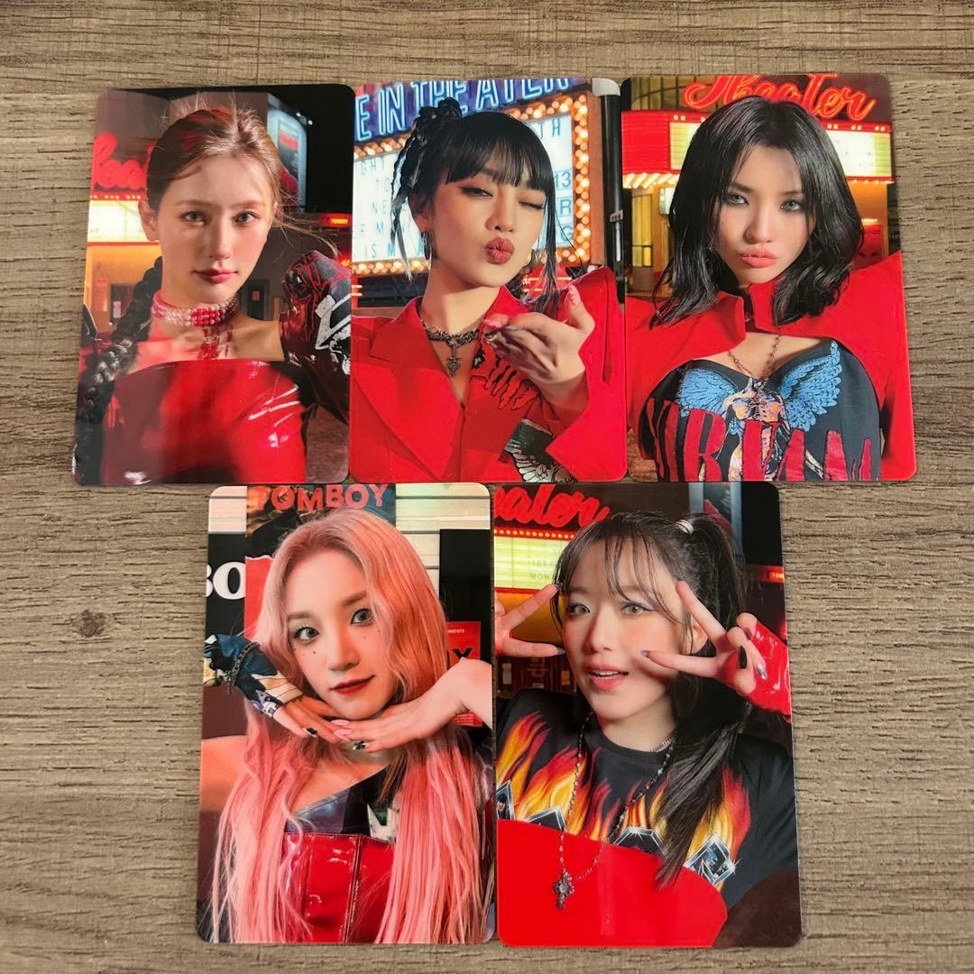 (g)i-dle neverland jp fc 限定 トレカ tomboy
