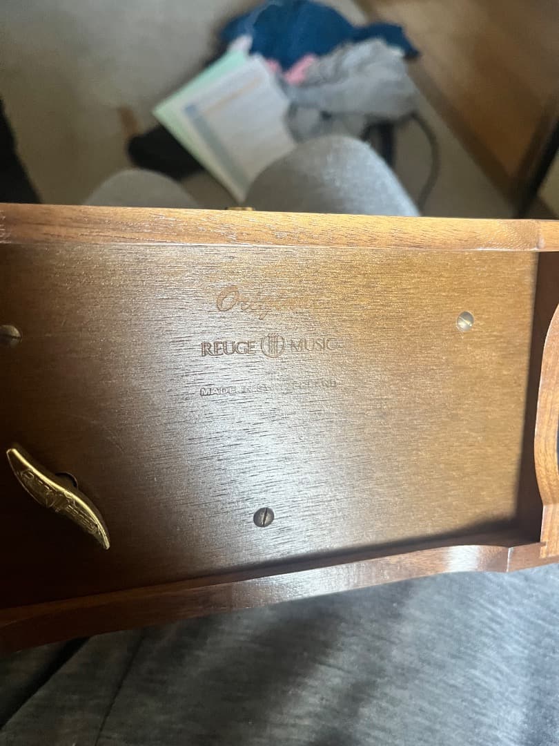 Reuge Music オルゴール 名曲3曲