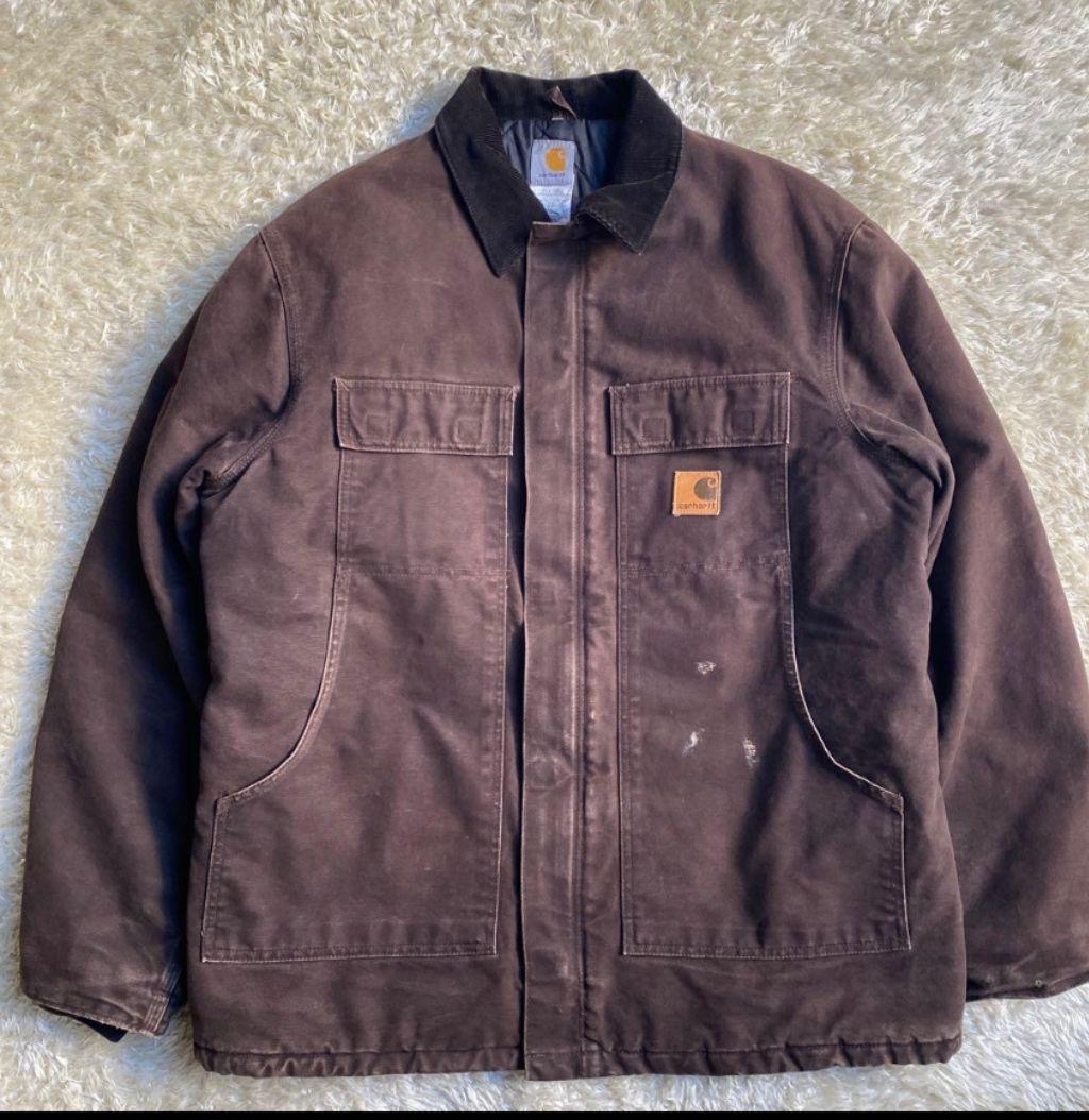 Carhartt カーハートトラディショナルコート L C26 DKB ブラウン
