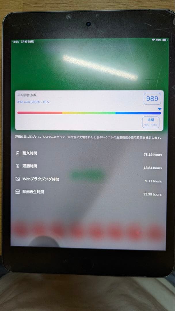 iPad mini 第5世代 256GB（Cellularモデル）SIMフリー