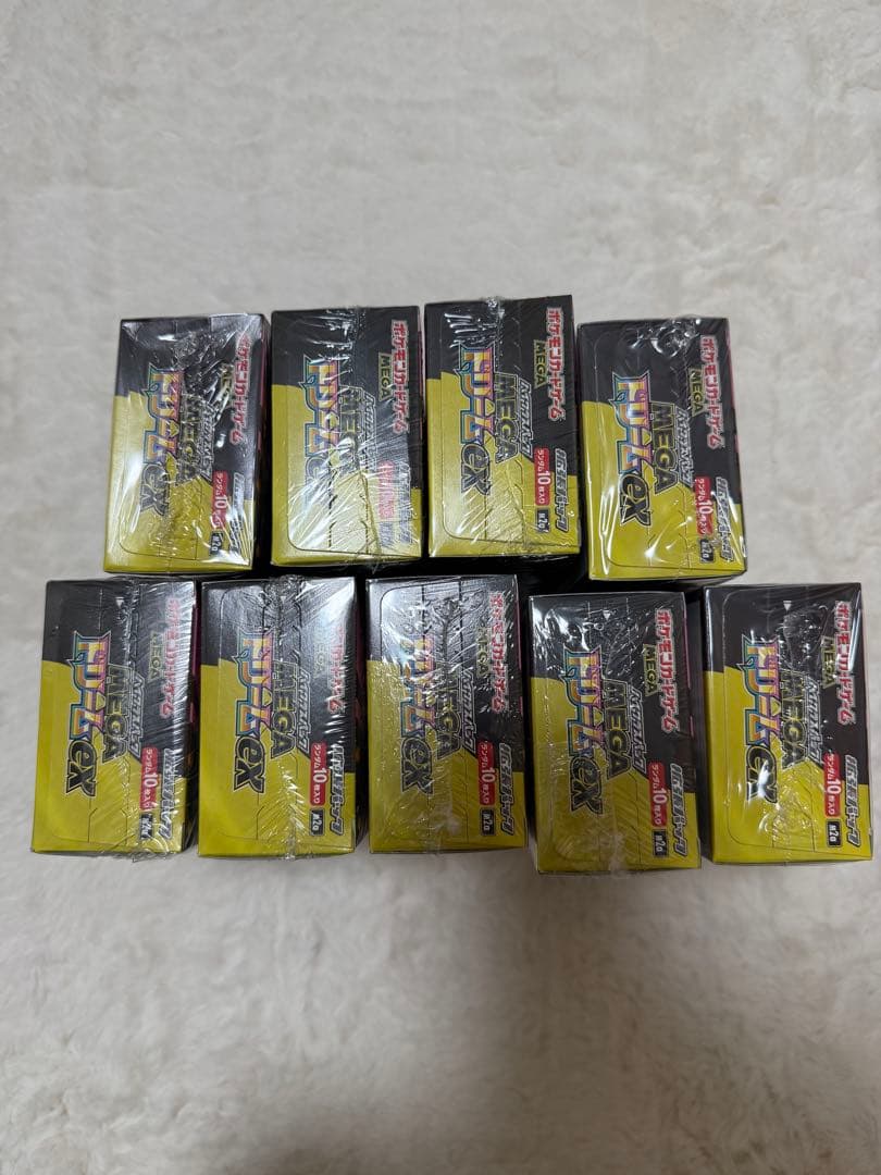ポケモンカード MEGA ドリームEX 9boxシュリンク付き