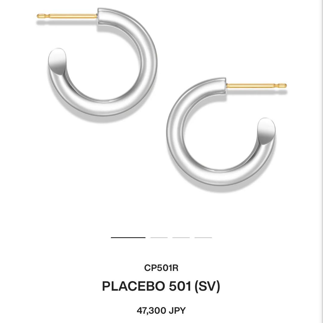 ［inc.］CAREERING シルバー フープピアス