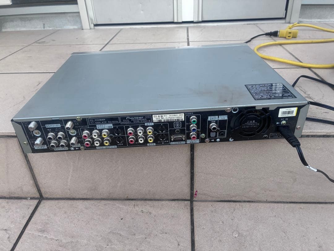 Pioneer DVDレコーダー 160GB HDD内蔵 DVR-710H