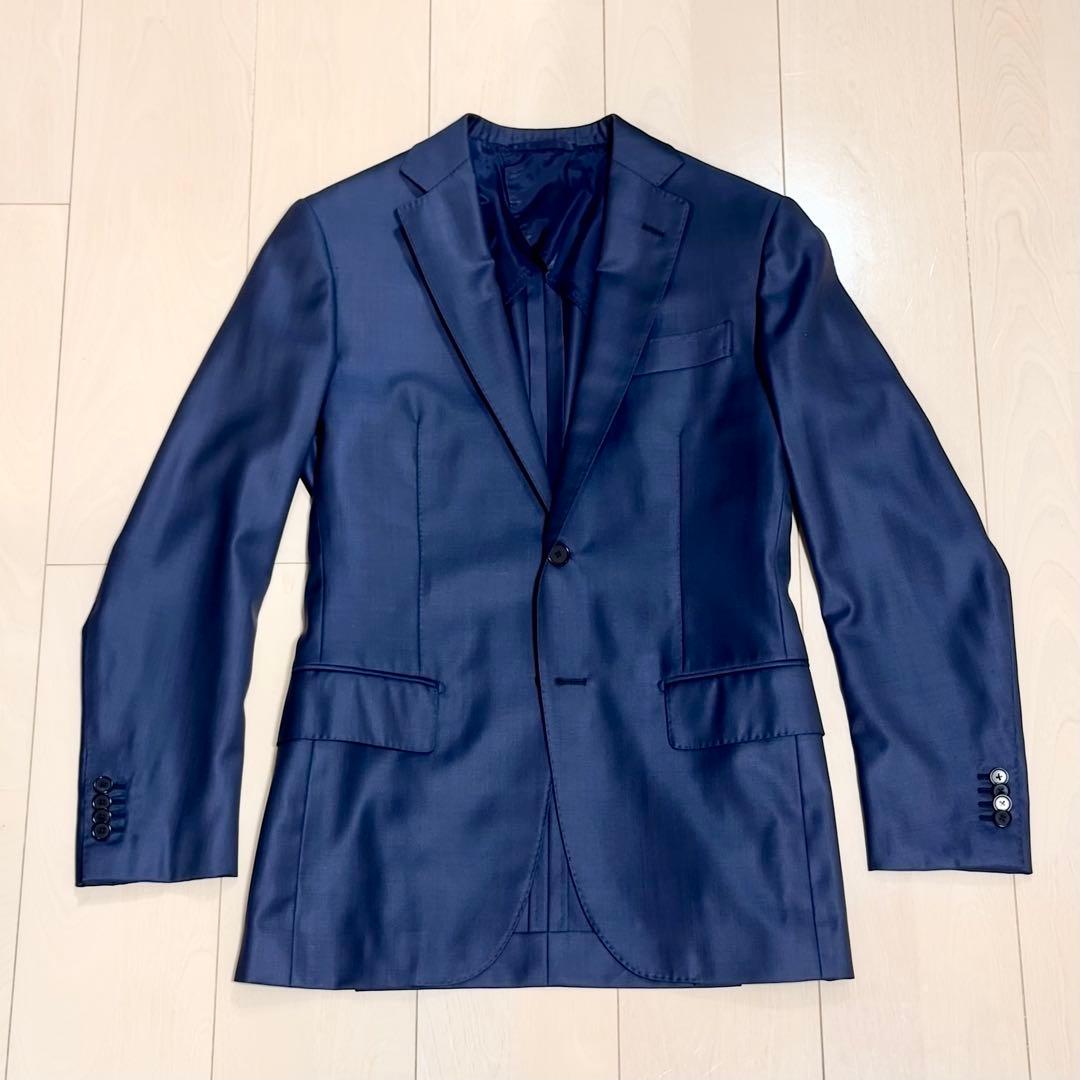 シップス SHIPS Loro Piana 3ピース スーツ シルク混