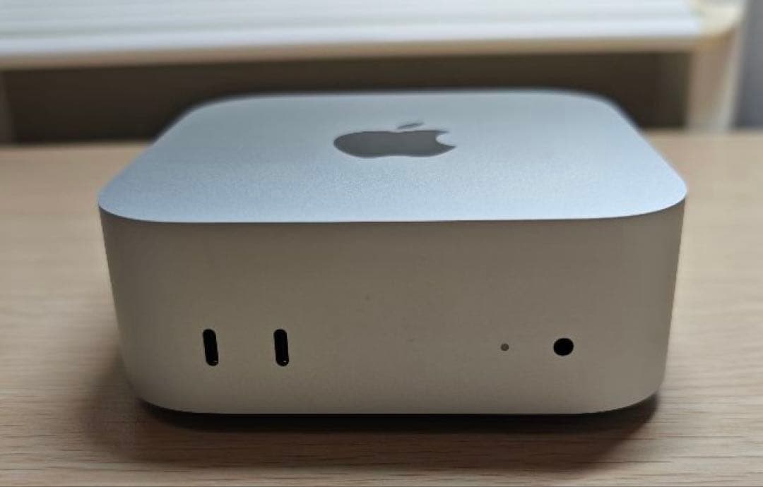 Mac mini M4 メモリー16GB ストレージ256GB